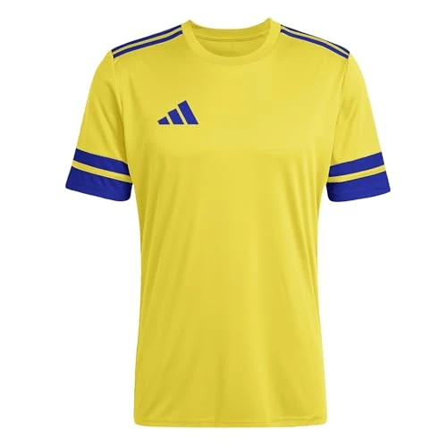 Adidas Homme SQUADRA25 Jersey Short Sleeve, Team Yellow/Team Royal Blue, 3XL