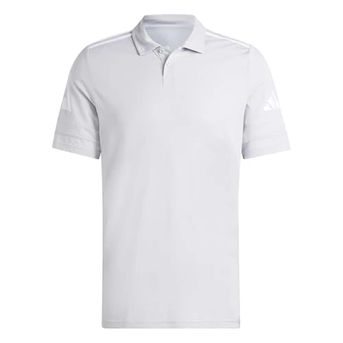 Offerta a tempo: adidas Uomo Squadra25 Cotton Polo Shirt, Team Light Grey/White, XL - 0.00% da 22.50 € a 22.50 €