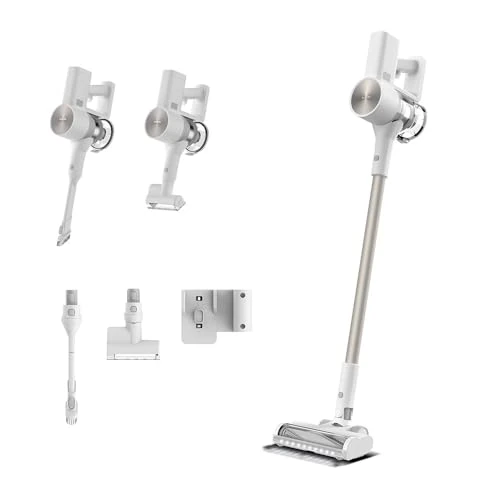 Zeitlich begrenztes Angebot: XIAOMI G20 kabelloser Staubsauger, 25 kPa / 150 AW Saugkraft, bis zu 60 Minuten Laufzeit, 99,9% Filterleistung, Boden-Suchlicht, kabelloser Staubsauger für Hartböden, Teppiche und Tierhaare von 209.99 € auf 155.80 € (26% Rabat