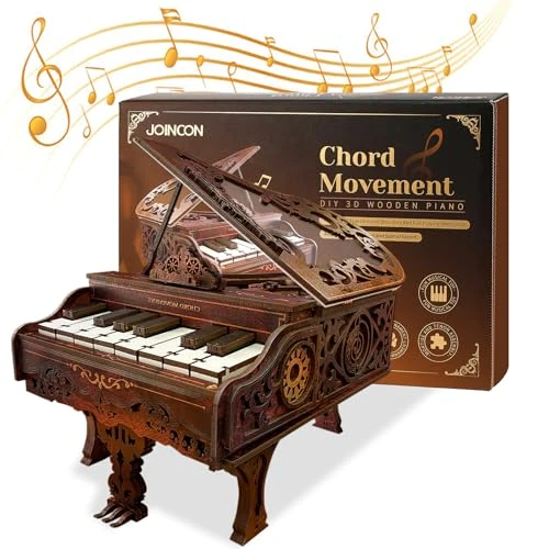 Limitiertes Angebot: Sprifityy 3D-Holzpuzzle für Erwachsene,spielbares Klavier Modell Kit,Architektur Puzzle 3D-Holzpuzzle, Heimdekoration,einzigartiges Geschenk für Freunde,Hobbys,Geburtstage,Weihnachten von 35.99 EUR auf 25.19 EUR (Spare 30%)