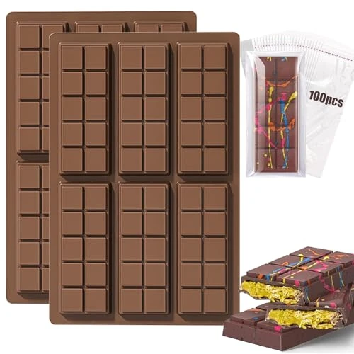 Oferta limitada: Molde de chocolate de silicona: antiadherente, apto para alimentos, ideal para knafeh, pistacho y chocolate con leche, ideal para hacer aperitivos caseros de 1.99 EUR a 1.99 EUR (ahorro 0%)