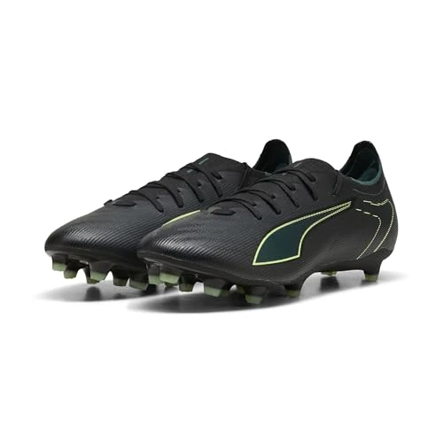 Offerta a tempo: Puma Scarpe da Calcio Unisex Ultra 6 Match Fg/AG, Puma Nero Fizzy Verde Chiaro Terreno, 40.5 EU - 57% da 84.95 € a 36.85 €
