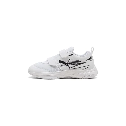 Oferta limitada: PUMA VARION II V JR, Indoor Court Shoe, White Black, 34 EU de 39.95 € a 29.00 € (ahorro 27%)