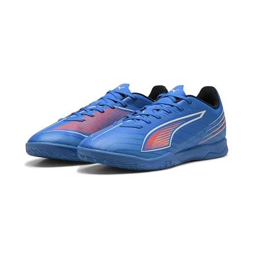 Oferta limitada: Puma - Zapatillas de fútbol Mixtas Ultra 6 Play It, Puma Ultra Azul Blanco y Rojo, 46 EU de 54.95 € a 42.64 € (ahorro 22%)