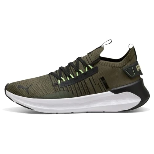 Oferta limitada: Puma Tenis Unisex Softride Symmetry Fuzion LsRoad para Correr, Dark Olive Puma Black Fizzy Light, 39 EU de 64.95 EUR a 49.22 EUR (ahorro 24%)