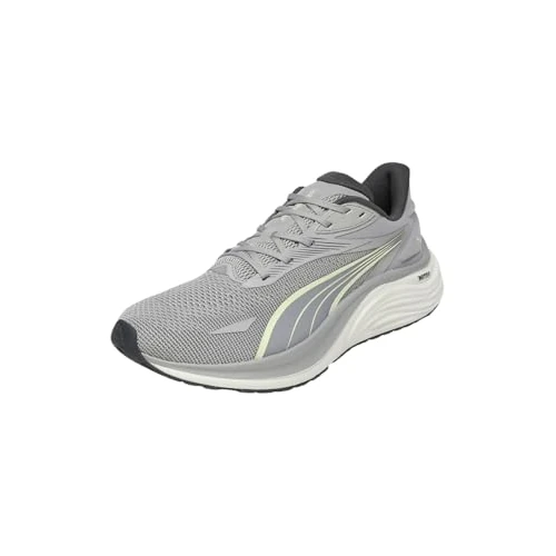 PUMA Męskie buty do biegania Electrify Nitro 4, szare Echo-Gold Moon, 40 EU, Szary Echo Złoty Księżyc, 42 EU