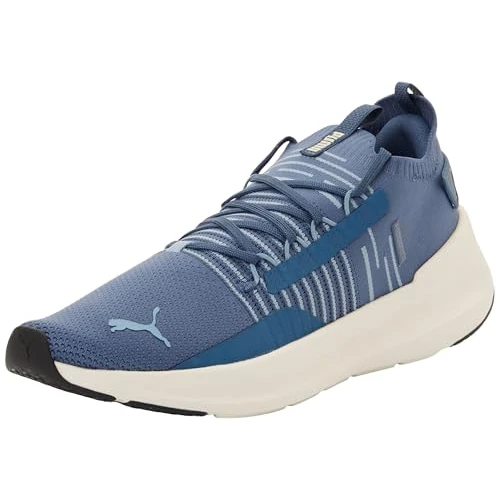 Zeitlich begrenztes Angebot: Puma Unisex Softride Symmetry Fuzion LsRoad Laufschuh, Dark Indigo Cool Blue Alpine Snow, 40 EU von 64.95 € auf 49.00 € (25% Rabatt)