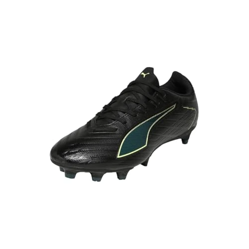 Offerta a tempo: Puma Scarpe Unisex Ultra 6 Play Fg/AgSoccer, Puma Nero Fizzy Verde Chiaro Terreno, 44.5 EU - 23% da 54.95 € a 42.40 €