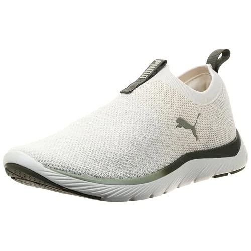 Puma Damen Softride Mayve LaufschuhePUMA Damen Softride Mayve Laufschuhe, White-Black-Silver, 8, Warmweiß dunkel Loden Lux Army, 42.5 EU