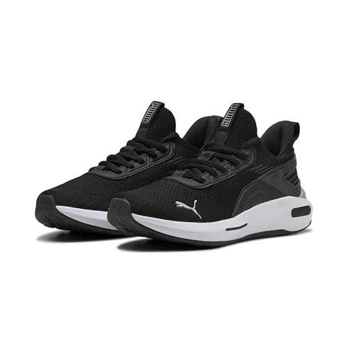 Offerta a tempo: Puma Scarpe da Corsa Softride Enzo 5 Hype Unisex, Puma Black Puma White Puma Silver, 43 EU - 40% da 74.95 € a 44.63 €