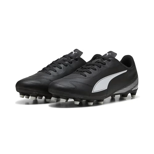 Puma Vitoria II FG/AgSoccer - Tenis para Hombre, Puma Negro, Puma Blanco, 44.5 EU