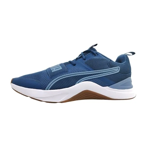 PUMA Tenis Unisex Prospect Cross Trainer, Cool Blue Dark Indigo Fizzy Light, 42 EU