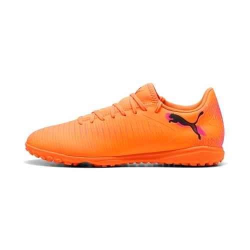 Tijdelijke aanbieding: PUMA Unisex's Future 8 Play Tt voetbalschoen, Heat Fire PUMA Zwart Ravish, 46.5 EU van 59.85 € naar 59.85 € (0.00% korting)