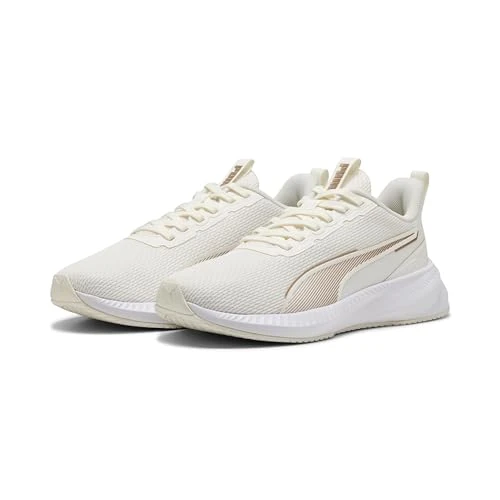Puma Flyer Lite 3Road Chaussures de Course Unisexes, Or Puma Blanc Chaud, 44 EU