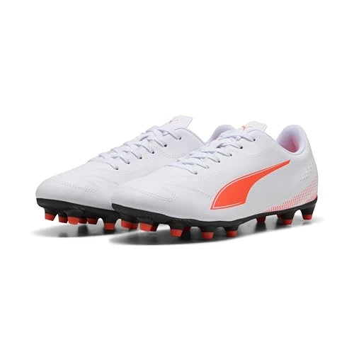Offerta a tempo: PUMA Vitoria II Fg/AG, Scarpe da Calcio Uomo, White Glowing Red, 46 EU - 48% da 44.95 € a 23.27 €