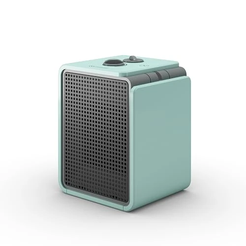 Olimpia Splendid - 99228 Fan Heater - Caldo Cubic, compact and safe with IP21 protection, Power 1800W