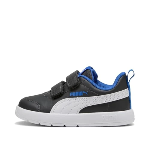 Offerta a tempo: PUMA COURTFLEX V3 V Inf, Sneaker Unisex-Bimbi 0-24, Dusky Gray White-Mountain Blue, 21.5 EU - 27% da 27.95 € a 20.30 €