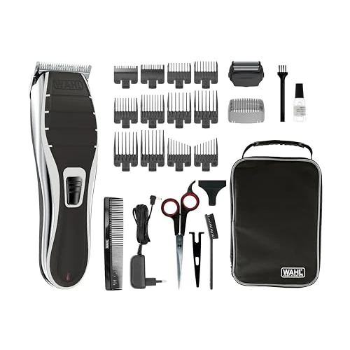 WAHL Clipper 2-in-1 Hair Clipper and Shaver Lithium-Ion Rechargeable Cordless Trimmer and Shaver Combo Kit