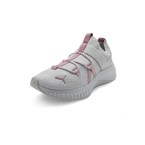 PUMA Scarpe da Corsa Softride Sera Alt Wns da Donna, Grigio Piuma Poised Rosa Mauve Mist, 40 EU