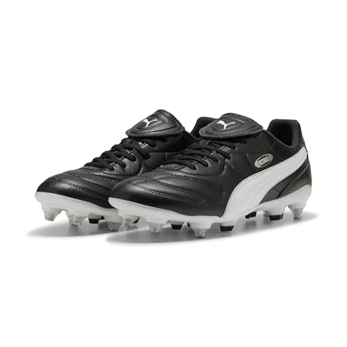 Zeitlich begrenztes Angebot: PUMA Unisex King Liga Mxsg Fußballschuh, Puma Schwarz Puma Weiß Puma Silber, 39 EU von 99.95 € auf 64.92 € (35% Rabatt)