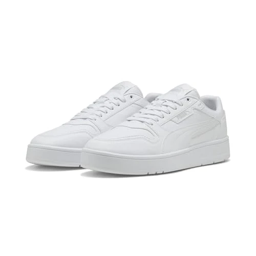 Offre limitée : PUMA Sneakers Court Classic Street Unisexe 38.5, White Cool Light Gray de 52.62 € à 36.56 € (30.52% de remise)