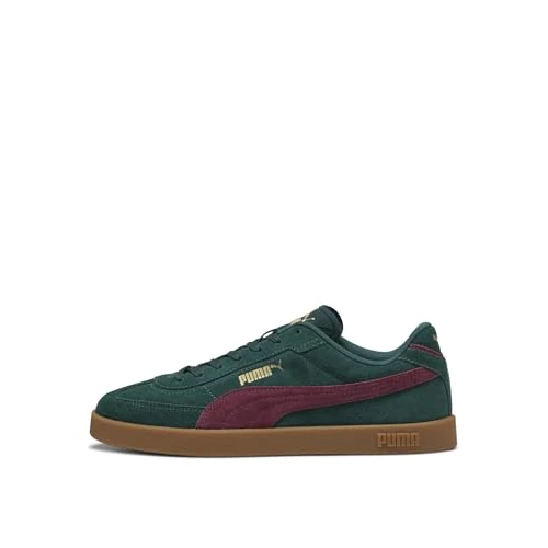 Oferta limitada: Puma Puma Club II Era - Tenis Unisex de Ante, Green Terrain Ruby Shimmer, 42 EU de 41.99 € a 41.99 € (ahorro 0.00%)