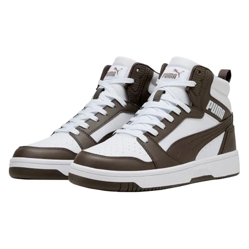 Offerta a tempo: PUMA Rebound V6, Scarpe da Ginnastica Unisex - Adulto, Bronze Piatto White, 37 EU - 0.00% da 37.00 € a 37.00 €