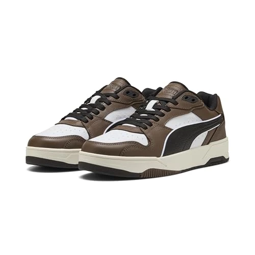 Offerta a tempo: Puma RBD Break Low Sneaker, Unisex Bianco Nero-Bronzo Piatto, 37,5, Puma White Puma Black Flat Bronze, 38.5 EU - 50% da 74.95 € a 37.49 €