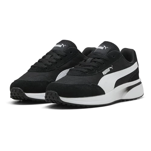 Offerta a tempo: PUMA Sneaker da Donna R78 Glance, Nero (Puma Black), Bianco (Puma White), 42.5 EU - 16% da 69.95 € a 58.57 €