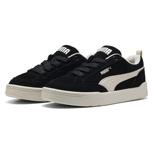 Puma Tenis Unisex Park Lifestyle Raw, Puma Negro Alpine Snow, 40.5 EU