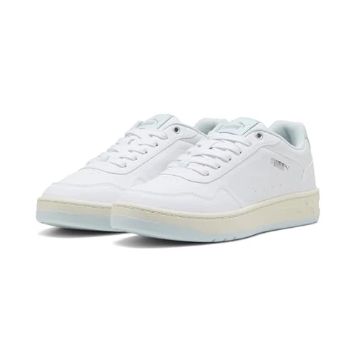 Offerta a tempo: PUMA Court Classy, Scarpe da Ginnastica Donna, Vetro Mare Bianco Argento, 36 EU - 40% da 64.95 € a 39.00 €