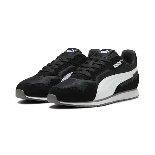Limited-time offer: PUMA Unisex SOFTRIDE ST Miler Sneaker, White-for All TIME RED-Strong Gray, 5.5 UK from 60.86 GBP to 47.87 GBP (save 21%)