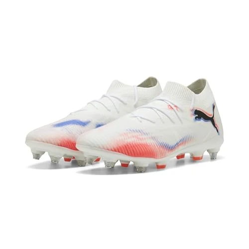 Oferta limitada: PUMA Botas de fútbol Future 8 Match MxSG Unisex 40, White Black Glowing Red de 94.95 € a 66.99 € (ahorro 29%)