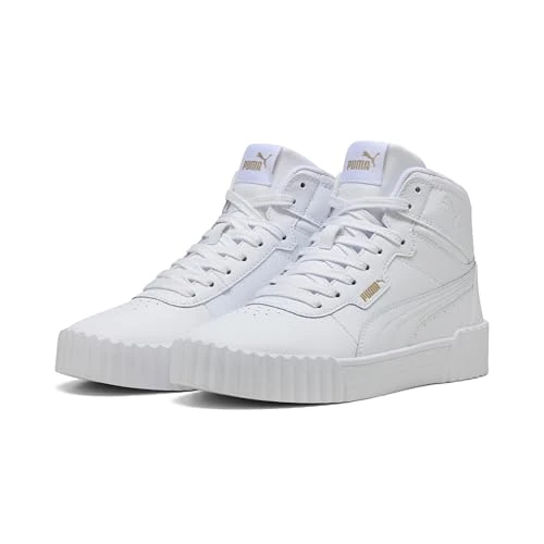 Puma Carina 2.0 Mid-Sneaker für Damen, 3 0 Weißgold, 41 EU
