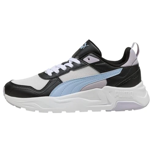 Puma Tenis Unisex Trinity 2 Lt., Pluma Gris Haute Tropic Puma Negro, 48.5 EU