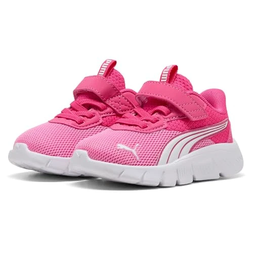 PUMA FLEXFOCUS Modern AC+ INF, Sneaker Unisex bebé, Glowing Pink-Posie Pink White, 25.5 EU