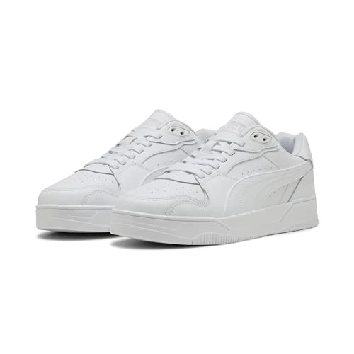Puma RBD Break Low Sneaker, Unisex, Bianco-Grigio Chiaro Freddo, Nero, 42, Puma Bianco Freddo Grigio Chiaro Puma Nero, 48.5 EU