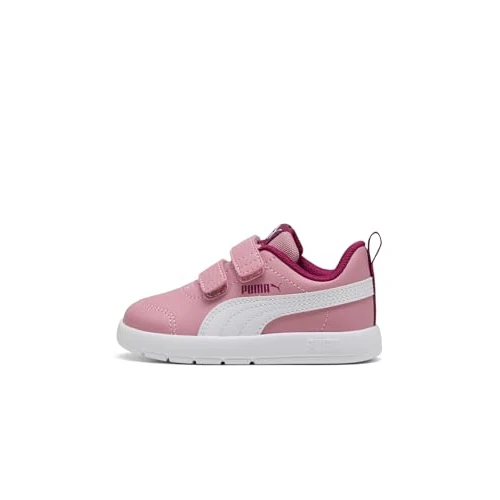 Zeitlich begrenztes Angebot: Puma Unisex Baby Courtflex V3 V Inf Sneaker, Poised Pink Puma White Berry, 23 EU von 27.95 € auf 26.65 € (5% Rabatt)