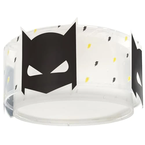 Zeitlich begrenztes Angebot: Deckenleuchte für Kinder Infantil Dark Hero Superheld, Schwarz von 37.95 € auf 37.95 € (0.00% Rabatt)
