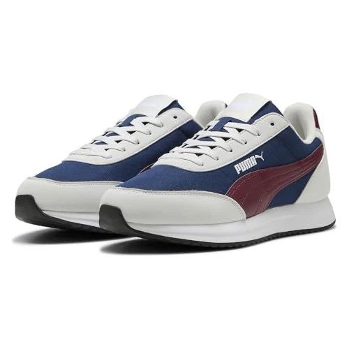 PUMA Unisex R78 Lightwind Sneaker, Perzisch Blauw Team Koninklijke Rode Veer Grijs, 41 EU