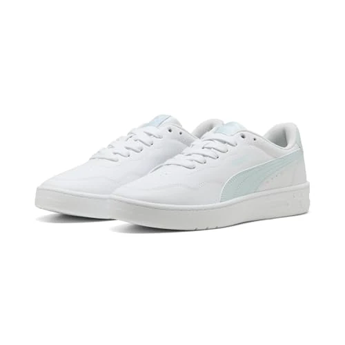 PUMA Court Lally Sneaker voor dames, Puma Witte Zee Glas, 37.5 EU