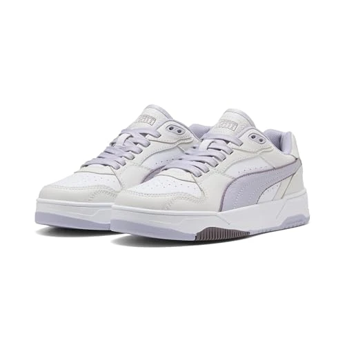Offre limitée : Puma Baskets Basses Unisexes Rbd Break, Plume Gris Lilas Crush Puma Blanc, 40.5 EU de 33.75 € à 33.75 € (0.00% de remise)
