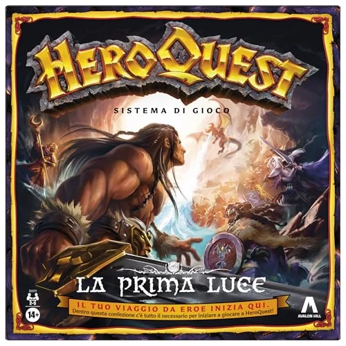 Avalon Hill, system do gier HeroQuest Pierwsze światło, gra planszowa - wersja włoska