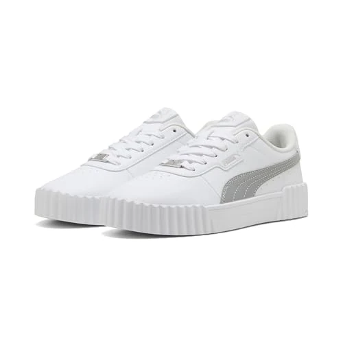 Oferta limitada: PUMA Tenis Carina 3.0 para Mujer, 3 0 Dayinight White Silver, 41 EU de 59.95 € a 39.95 € (ahorro 33%)