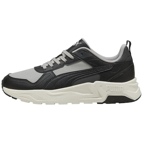 PUMA Baskets Trinity 2 Lt SL Unisexes, Gris Echo PUMA Noir Vapeur Gris, 41 EU