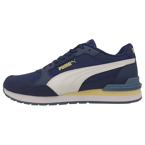 Oferta limitada: Puma Tenis Unisex St Runner V4 NL, Lona Blanca Puma Azul Persa, 48.5 EU de 54.95 € a 27.48 € (ahorro 50%)