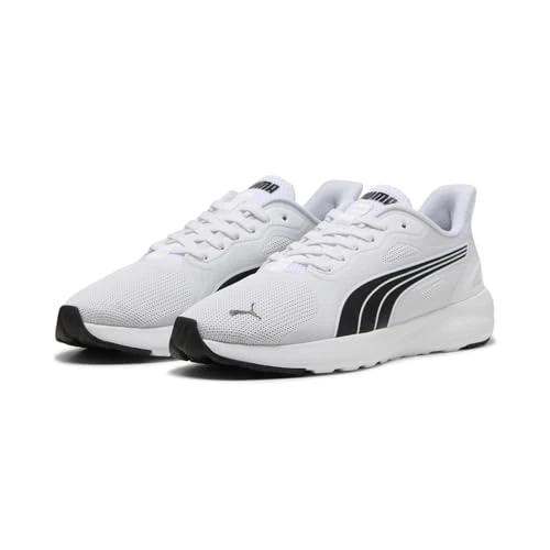 Puma SOFTRIDE Cosmic Street SLIPTECH Unisex-Sneaker, Weiß/Schwarz, 6 UK