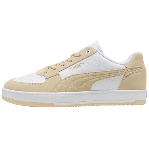 Tijdelijke aanbieding: PUMA Unisex Caven 2.0 Mono Sneaker, Puma Wit Canvas PUMA Goud, 41 EU van 64.95 € naar 38.97 € (40% korting)