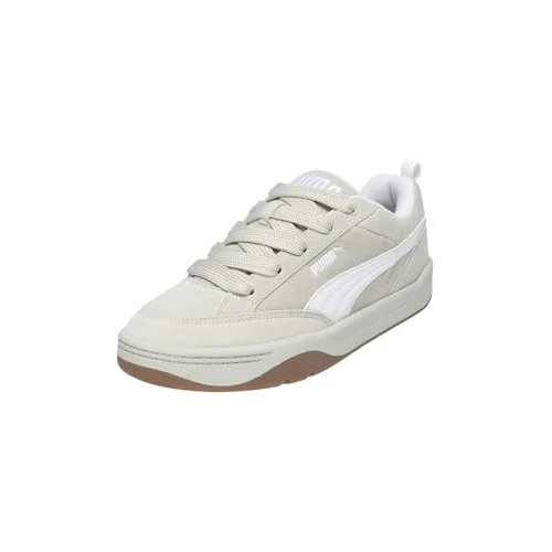 PUMA Baskets Park Lifestyle Raw Unisexes, Desert Dust PUMA Blanc, 37 EU