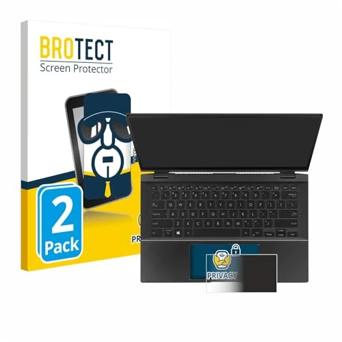 Oferta ograniczona: BROTECT (2 sztuki anty-szpiegowska folia ochronna do ASUS ZenBook Flip 14 UX463FA (Touch Trackpad) Privacy Screen Protector [ochrona wyświetlacza, ochrona przed wzrokiem] z 8.91 EUR na 8.91 EUR (znizka 0%)